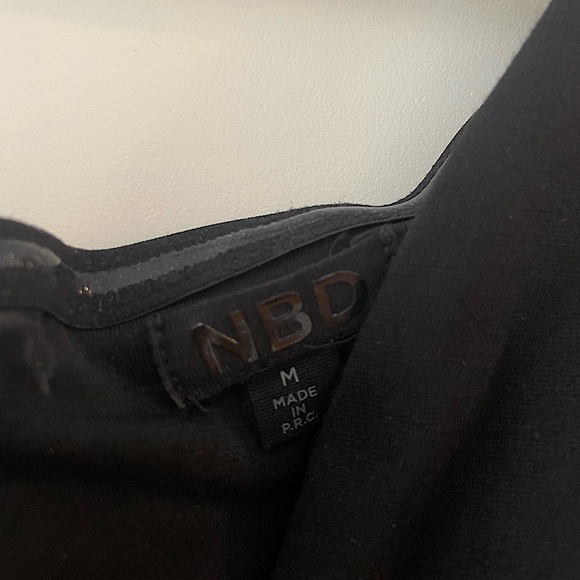 NBD black mini dress size M from Revolve - Picture 3 of 3